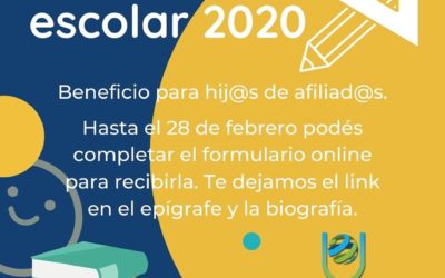 Beneficio exclusivo para afiliados: entrega de la Canasta Escolar 2020