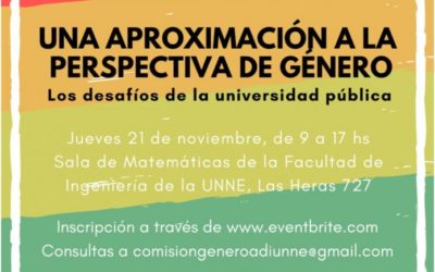 “Una aproximación a la perspectiva de género”: curso de actualización docente en la UNNE