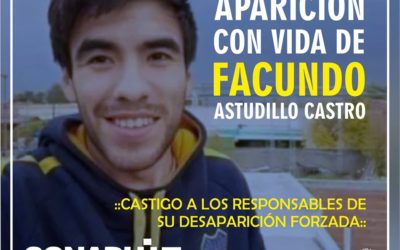 ¡BASTA DE VIOLENCIA POLICIAL! APARICIÓN CON VIDA DE FACUNDO CASTRO