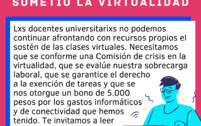 LA PANDEUDA A LA QUE NOS SOMETIÓ LA VIRTUALIDAD