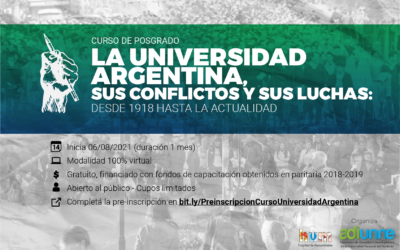 LANZAMOS UN CURSO DE POSGRADO GRATUITO PARA DOCENTES