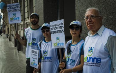 ADIUNNE DIJO BASTA A LA PRECARIZACIÓN LABORAL DOCENTE EN LA UNNE