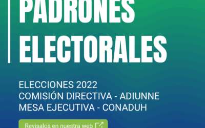PADRONES ELECTORALES ADIUNNE