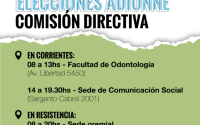 PROCEDIMIENTO ELECTORAL ELECCIONES ADIUNNE