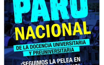 ENCUENTRO NACIONAL DE DOCENTES PREUNIVERSITARIOS 20 Y 21 DE OCTUBRE