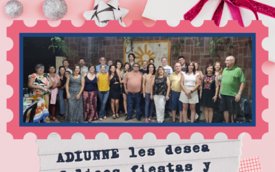 ADIUNNE les desea felices fiestas y próspero 2023