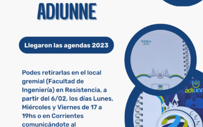Llegaron las Agendas 2023!!