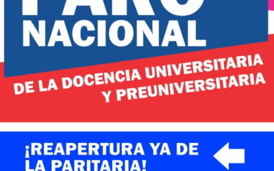 Nueva Encuesta: Unidad de la docencia de las Universidades nacionales para reclamar: Reapertura de paritarias ya!!!! Basta de ajuste a nuestros salarios!!!! Ningún salario por debajo de la inflación!!!! Cláusula gatillo mensual!!!!!! Revisión de nuestro nomenclador!!!!!!!