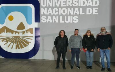 REUNIÓN DE CONADU HISTÓRICA CON AUTORIDADES DEL CIN en la UNIVERSIDAD NACIONAL DE SAN LUIS
