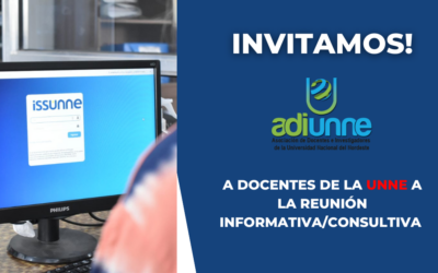 Invitamos a Docentes de la UNNE