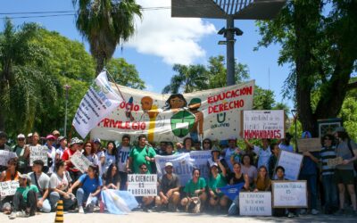 24E DOCENTES, NODOCENTES Y ESTUDIANTES DE LA UNNE MARCHAMOS CONTRA EL DNU Y EL PROYECTO DE LEY OMNIBUS
