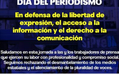 7 de JUNIO: DÍA DEL PERIODISMO