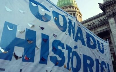 Comunicado de Mesa Ejecutiva Nacional de CONADU Histórica