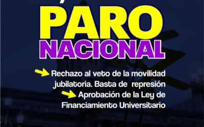 ::11 y 12/09: Paro de 48 horas en las Universidades Nacionales::
