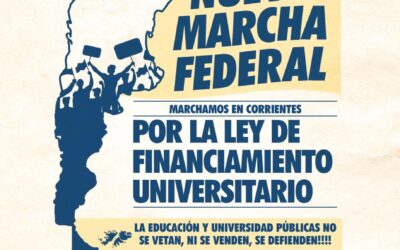 ESTE MIERCOLES 2/10 VOLVEMOS A MARCHAR PARA DEFENDER, LO QUE ES POR DERECHO DEL CONJUNTO DEL PUEBLO ARGENTINO, LA UNIVERSIDAD PÚBLICA!!!
