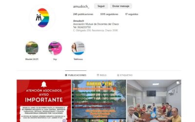 Se firmó un importante Convenio de Reciprocidad entre ADIUNNE y la mutual AMUDOCH (Asociación Mutual de Docentes del Chaco)