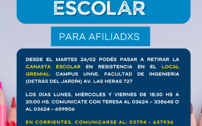 CANASTA ESCOLAR