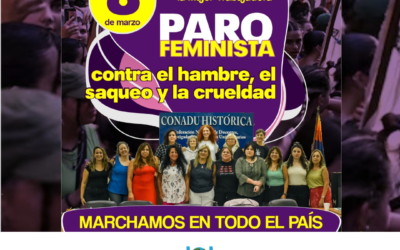 8M: Día Internacional de la Mujer Trabajadora. Paro feminista y transfeminsita