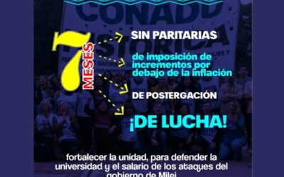 ¡7 meses de lucha!