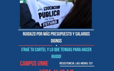 CALENTANDO MOTORES PARA UNA NUEVA MARCHA FEDERAL