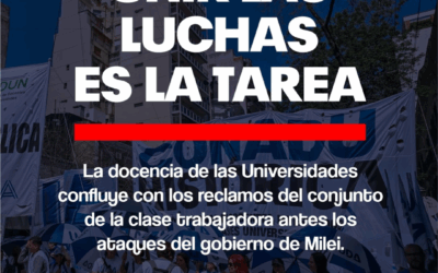 Unir Luchas es la tarea