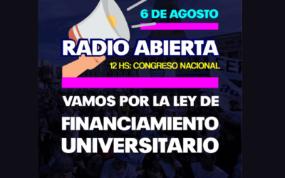 06/08: RADIO ABIERTA FRENTE AL CONGRESO