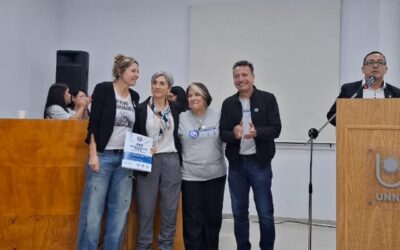 Ayer 14/10 ADIUNNE estuvo presente en el III Congreso NODOCENTE y II Encuentro Regional organizado por la Comisión Directiva de ATUN que tuvo como sede la Facultad de Artes, Diseño y Ciencias de la Cultura de la UNNE.