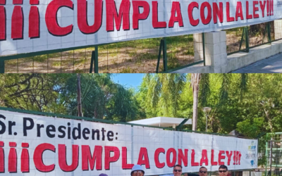 Alto acatamiento al paro contra la reforma laboral de Milei.