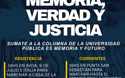 A 50 años del golpe genocida marchamos