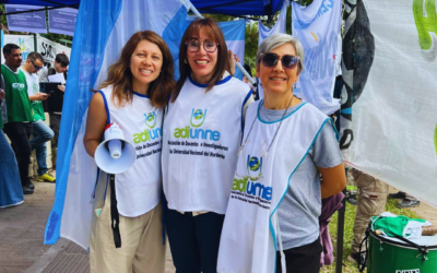 Jornada nacional de lucha en defensa de la Universidad Pública, la Ciencia, la Tecnología y la Soberanía.