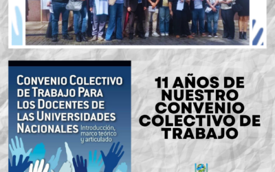 11 años de nuestro Convenio Colectivo de Trabajo