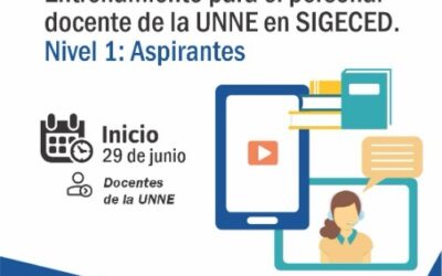 Difundimos Curso MOOC para Docentes de la UNNE en SIGECED